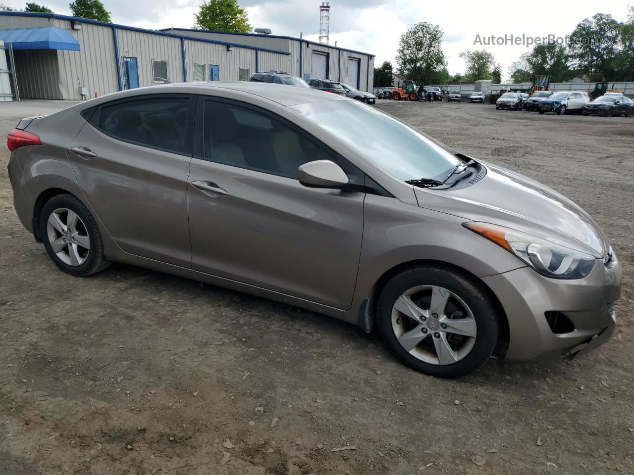 2013 Hyundai Elantra Gls Gold vin: 5NPDH4AE1DH337667