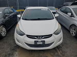 2013 Hyundai Elantra Gls White vin: 5NPDH4AE1DH338057