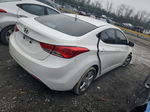 2013 Hyundai Elantra Gls White vin: 5NPDH4AE1DH338057