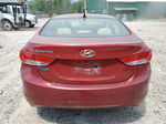 2013 Hyundai Elantra Gls Красный vin: 5NPDH4AE1DH352556