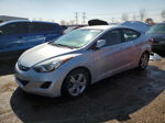 2013 Hyundai Elantra Gls Silver vin: 5NPDH4AE1DH360642