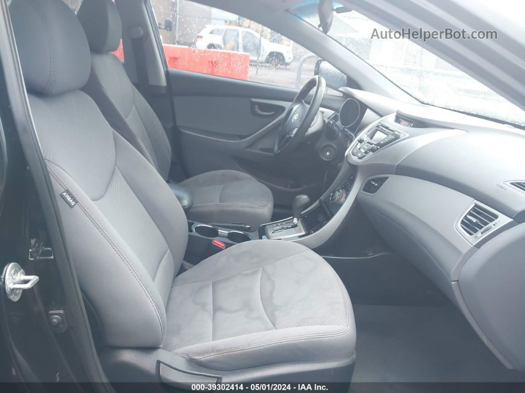 2013 Hyundai Elantra Gls Черный vin: 5NPDH4AE1DH367459