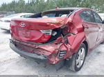 2013 Hyundai Elantra Gls Red vin: 5NPDH4AE1DH407488