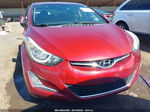 2014 Hyundai Elantra Se Красный vin: 5NPDH4AE1EH462315