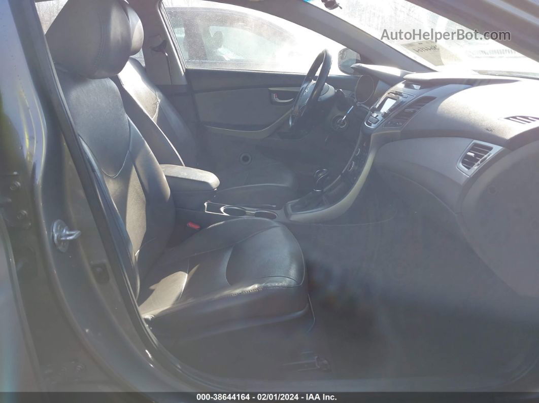 2014 Hyundai Elantra Limited Серый vin: 5NPDH4AE1EH467501