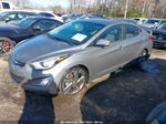 2014 Hyundai Elantra Limited Gray vin: 5NPDH4AE1EH467501