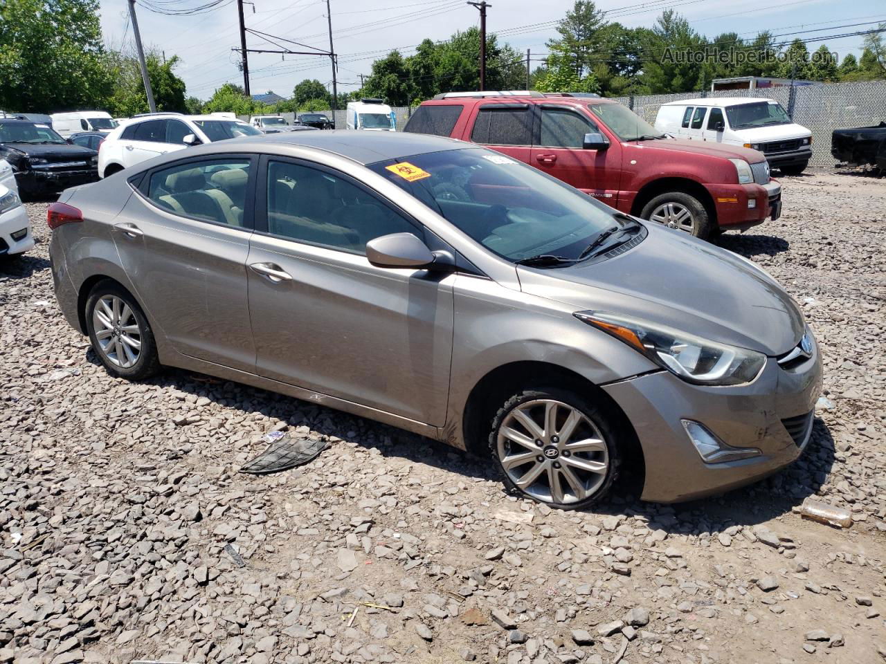 2014 Hyundai Elantra Se Gold vin: 5NPDH4AE1EH468907