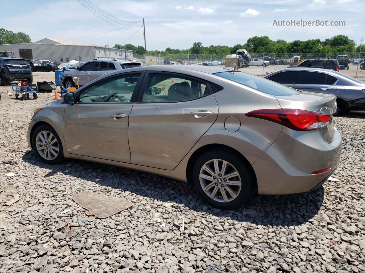 2014 Hyundai Elantra Se Gold vin: 5NPDH4AE1EH468907