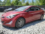 2014 Hyundai Elantra Se Red vin: 5NPDH4AE1EH469393