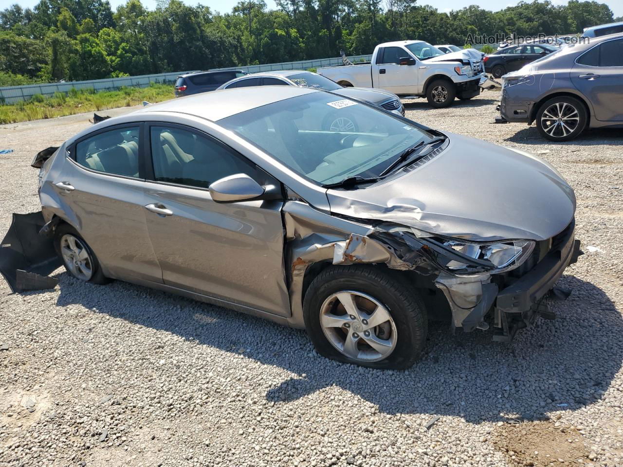 2014 Hyundai Elantra Se Tan vin: 5NPDH4AE1EH474996