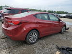 2014 Hyundai Elantra Se Maroon vin: 5NPDH4AE1EH482323