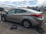 2014 Hyundai Elantra Se Beige vin: 5NPDH4AE1EH485397