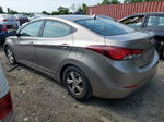 2014 Hyundai Elantra Se Желто-коричневый vin: 5NPDH4AE1EH509634