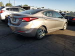 2014 Hyundai Elantra Se Gray vin: 5NPDH4AE1EH531794