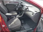 2014 Hyundai Elantra Se Red vin: 5NPDH4AE1EH533805