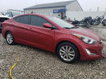 2014 Hyundai Elantra Se Burgundy vin: 5NPDH4AE1EH544772