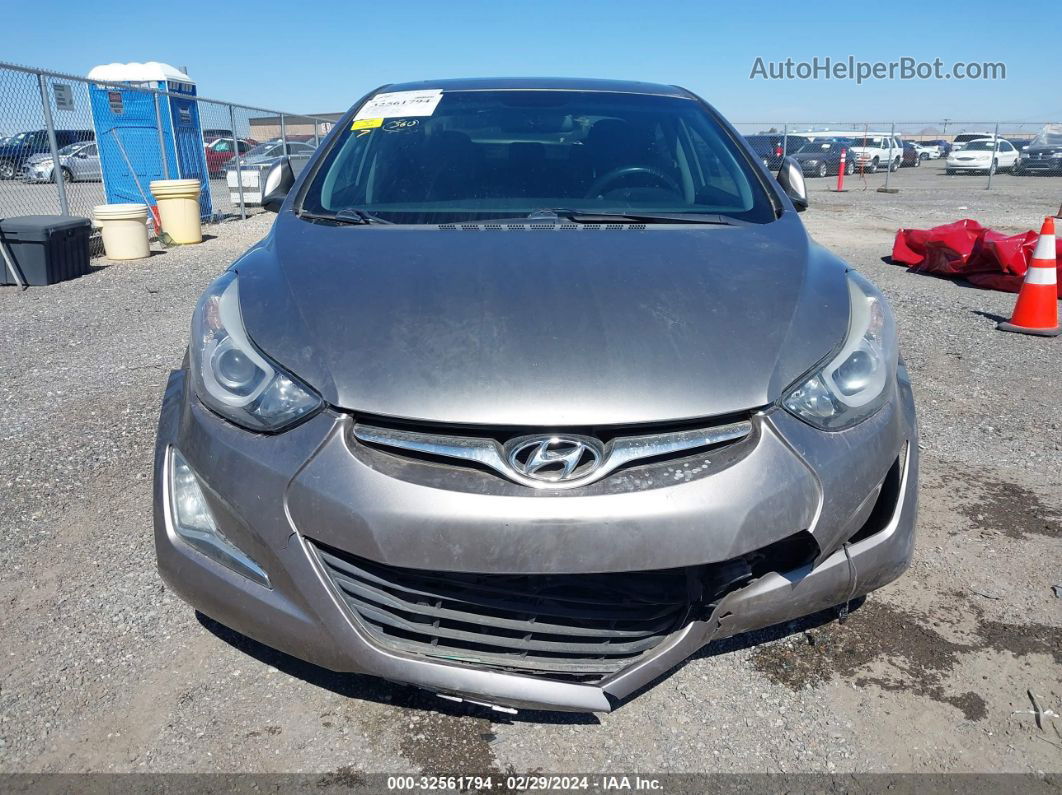 2015 Hyundai Elantra Se Серый vin: 5NPDH4AE1FH550881