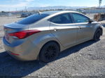 2015 Hyundai Elantra Se Gray vin: 5NPDH4AE1FH550881