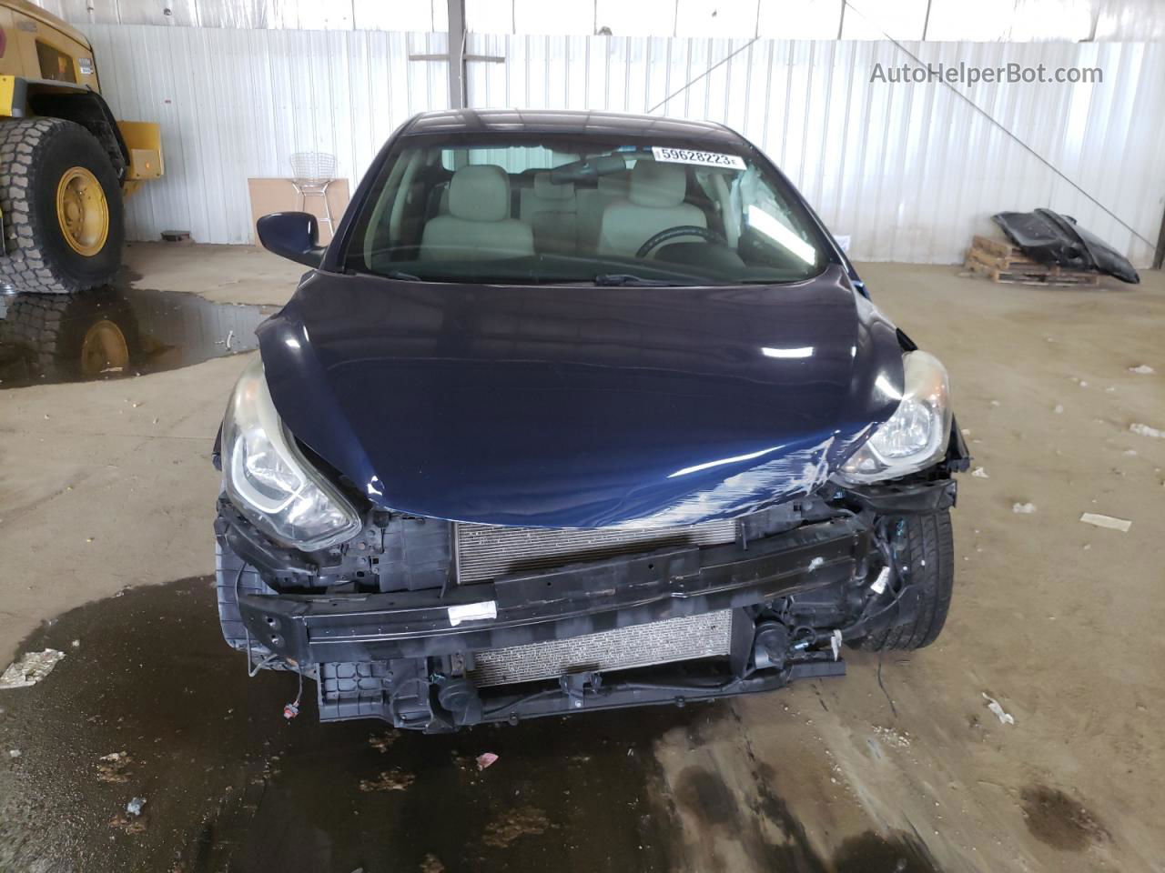 2016 Hyundai Elantra Se Синий vin: 5NPDH4AE1GH652618