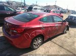 2016 Hyundai Elantra Se Red vin: 5NPDH4AE1GH654563