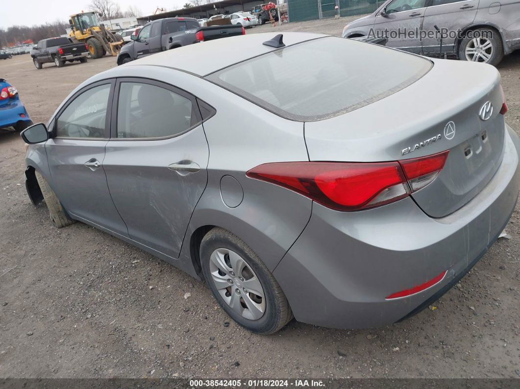 2016 Hyundai Elantra Se Серый vin: 5NPDH4AE1GH670441