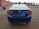 2016 Hyundai Elantra Se Синий vin: 5NPDH4AE1GH681584