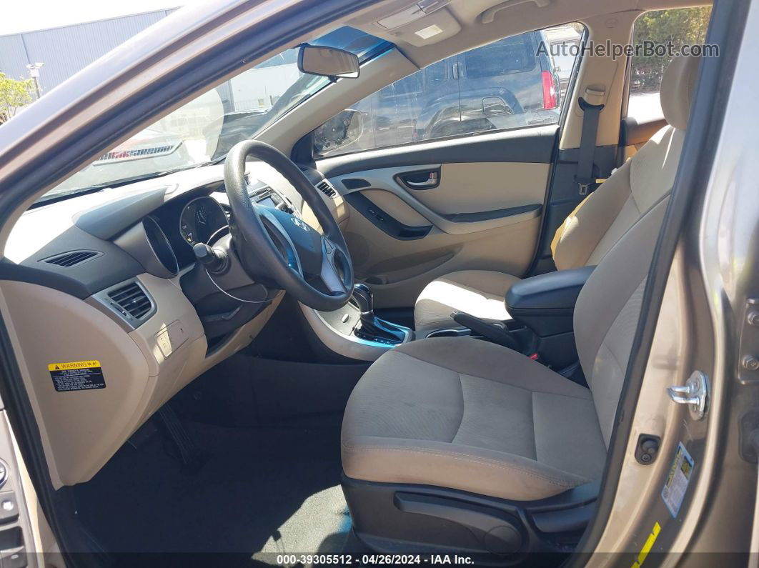 2016 Hyundai Elantra Se Золотой vin: 5NPDH4AE1GH686302