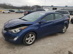 2016 Hyundai Elantra Se Синий vin: 5NPDH4AE1GH693024