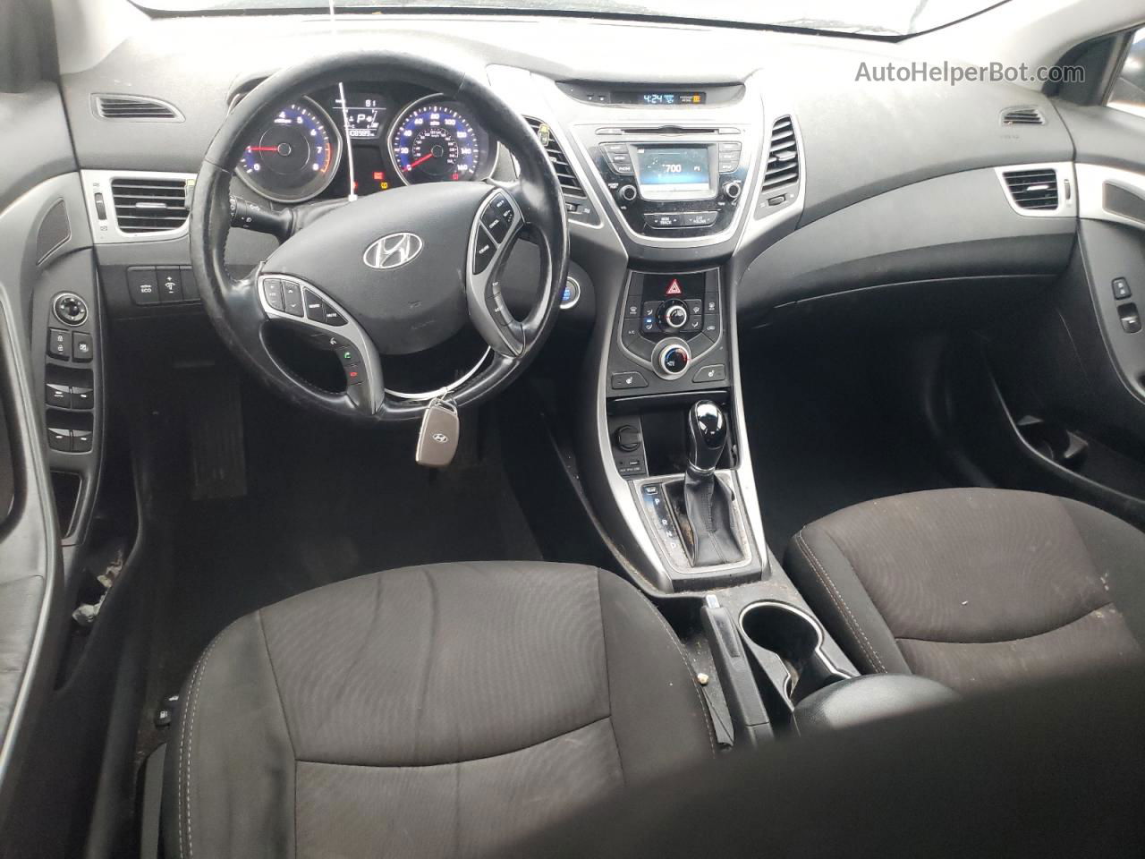 2016 Hyundai Elantra Se Синий vin: 5NPDH4AE1GH693024