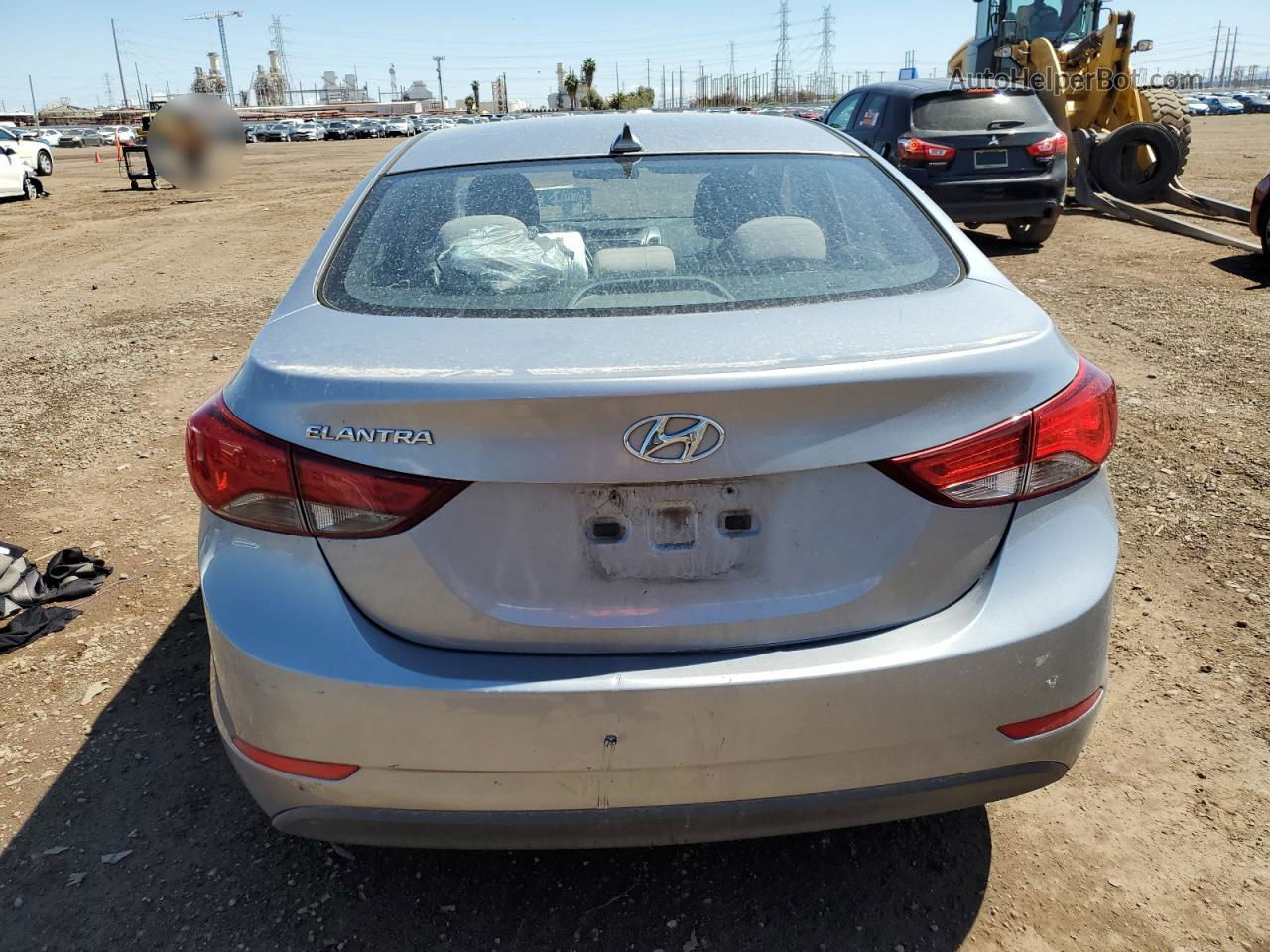 2016 Hyundai Elantra Se Серый vin: 5NPDH4AE1GH706578