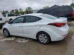 2016 Hyundai Elantra Se White vin: 5NPDH4AE1GH720125