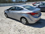 2016 Hyundai Elantra Se Gray vin: 5NPDH4AE1GH720982