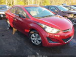 2016 Hyundai Elantra Se Red vin: 5NPDH4AE1GH721095