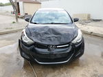 2016 Hyundai Elantra Se Black vin: 5NPDH4AE1GH724109