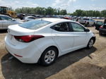 2016 Hyundai Elantra Se White vin: 5NPDH4AE1GH756431