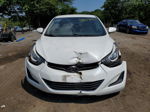 2016 Hyundai Elantra Se White vin: 5NPDH4AE1GH756431