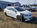 2016 Hyundai Elantra Se White vin: 5NPDH4AE1GH761452