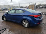 2016 Hyundai Elantra Se Blue vin: 5NPDH4AE1GH772581