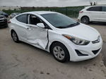 2016 Hyundai Elantra Se White vin: 5NPDH4AE1GH776694