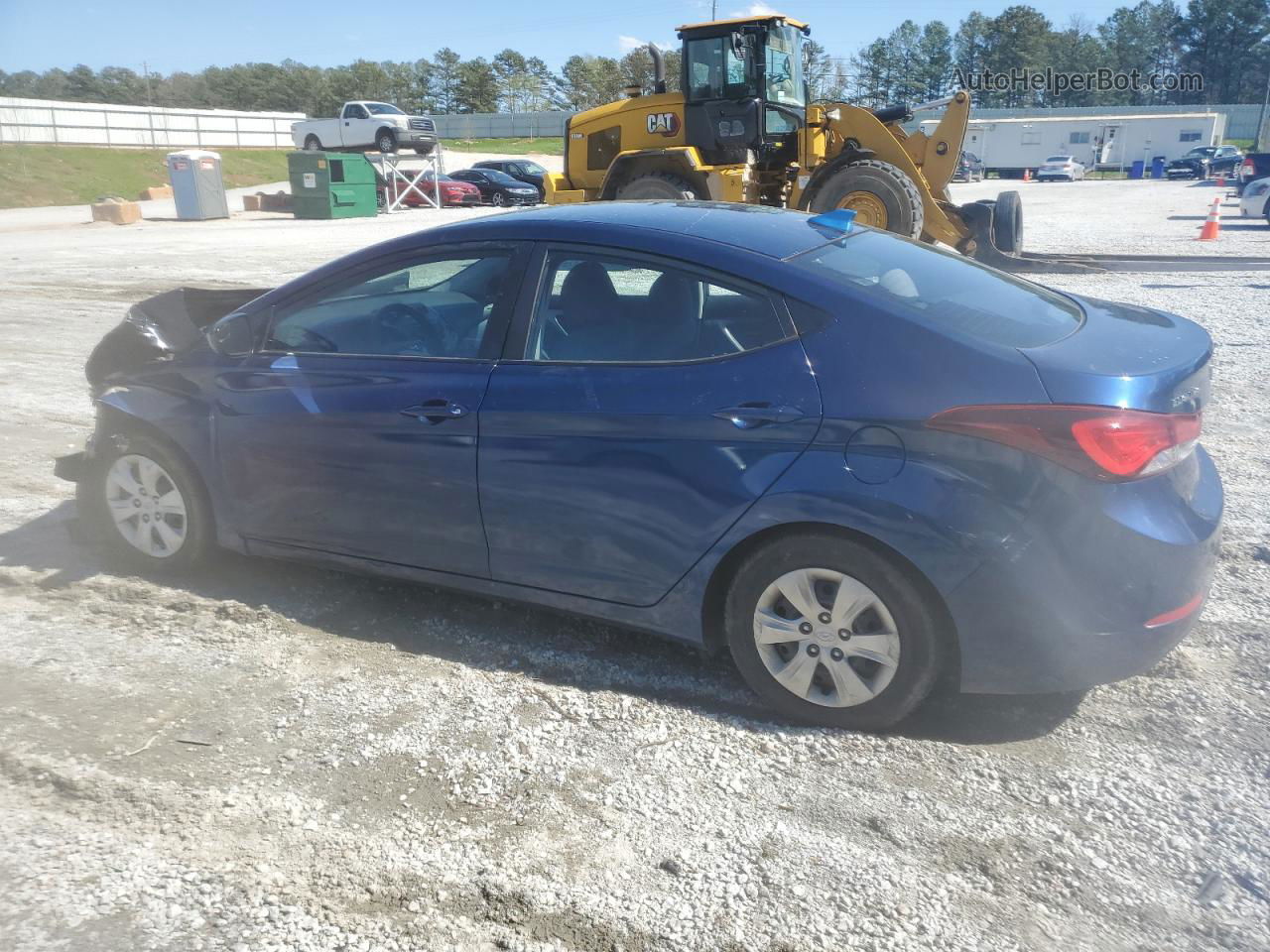 2016 Hyundai Elantra Se Blue vin: 5NPDH4AE1GH783791