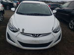 2016 Hyundai Elantra Se White vin: 5NPDH4AE1GH787386