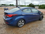 2016 Hyundai Elantra Se Blue vin: 5NPDH4AE1GH795925