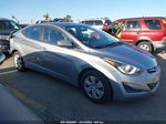 2016 Hyundai Elantra Le-r Silver vin: 5NPDH4AE1GH799280