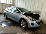 2011 Hyundai Elantra Gls Silver vin: 5NPDH4AE2BH002799