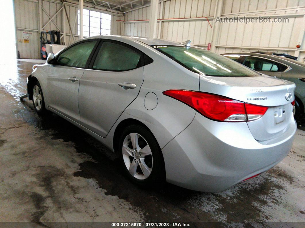 2011 Hyundai Elantra Gls Silver vin: 5NPDH4AE2BH002799