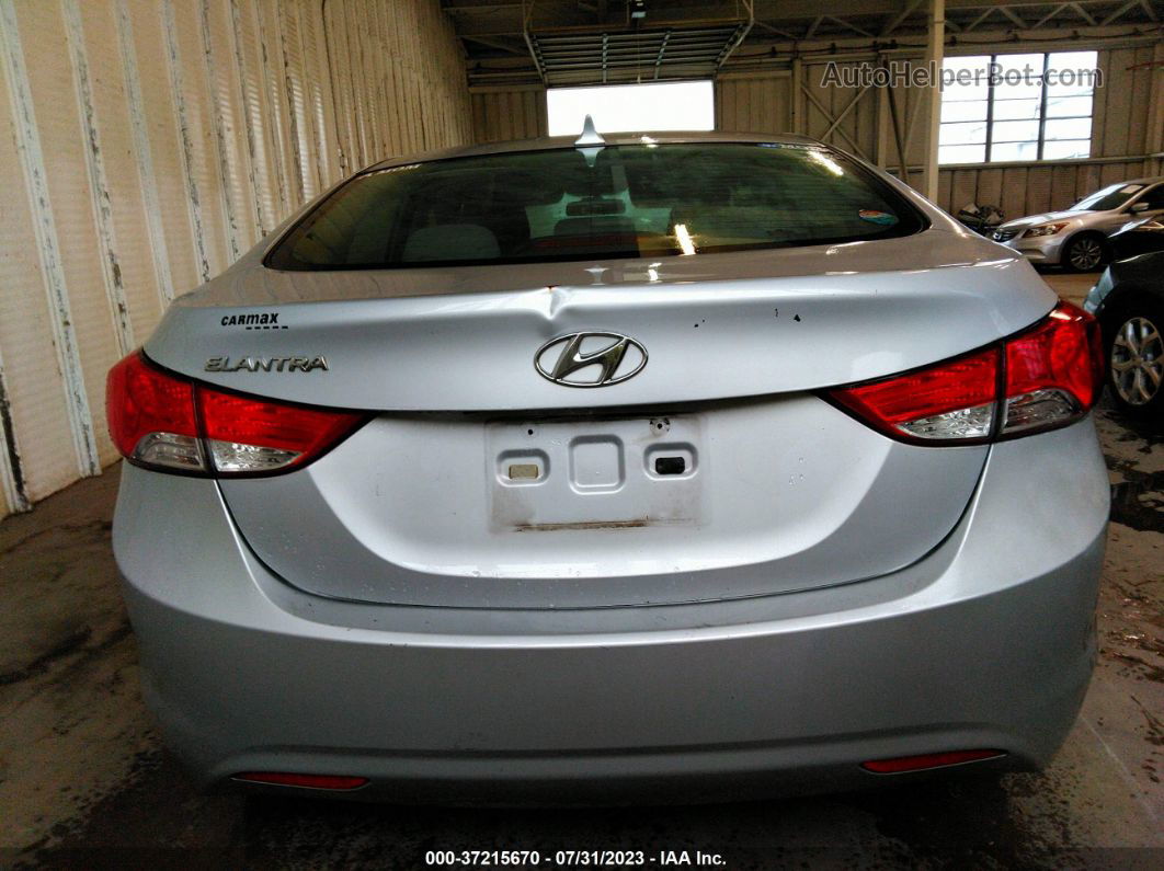 2011 Hyundai Elantra Gls Silver vin: 5NPDH4AE2BH002799