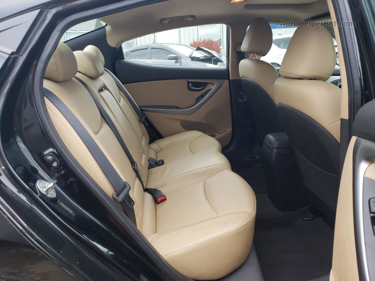 2011 Hyundai Elantra Gls Черный vin: 5NPDH4AE2BH004004