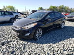 2011 Hyundai Elantra Gls Black vin: 5NPDH4AE2BH008599