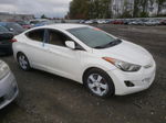 2011 Hyundai Elantra Gls White vin: 5NPDH4AE2BH037469