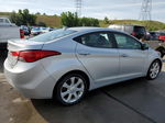 2011 Hyundai Elantra Gls Silver vin: 5NPDH4AE2BH050321